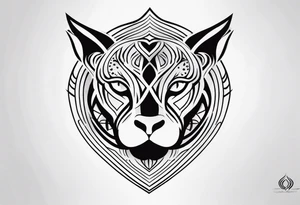 neo tribal tattoo idea