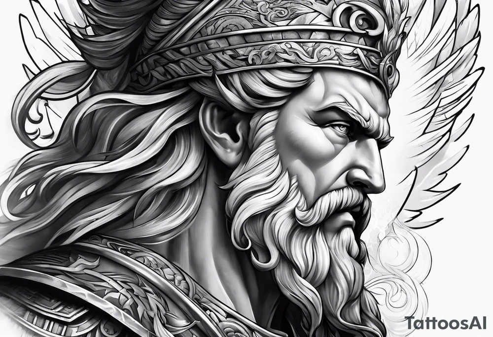 Zeus tattoo idea