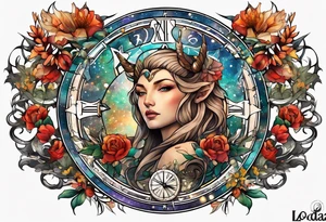 Zodiac tattoo idea