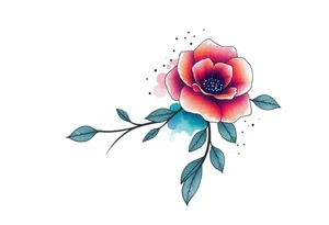 hip tattoo on the hip tattoo idea