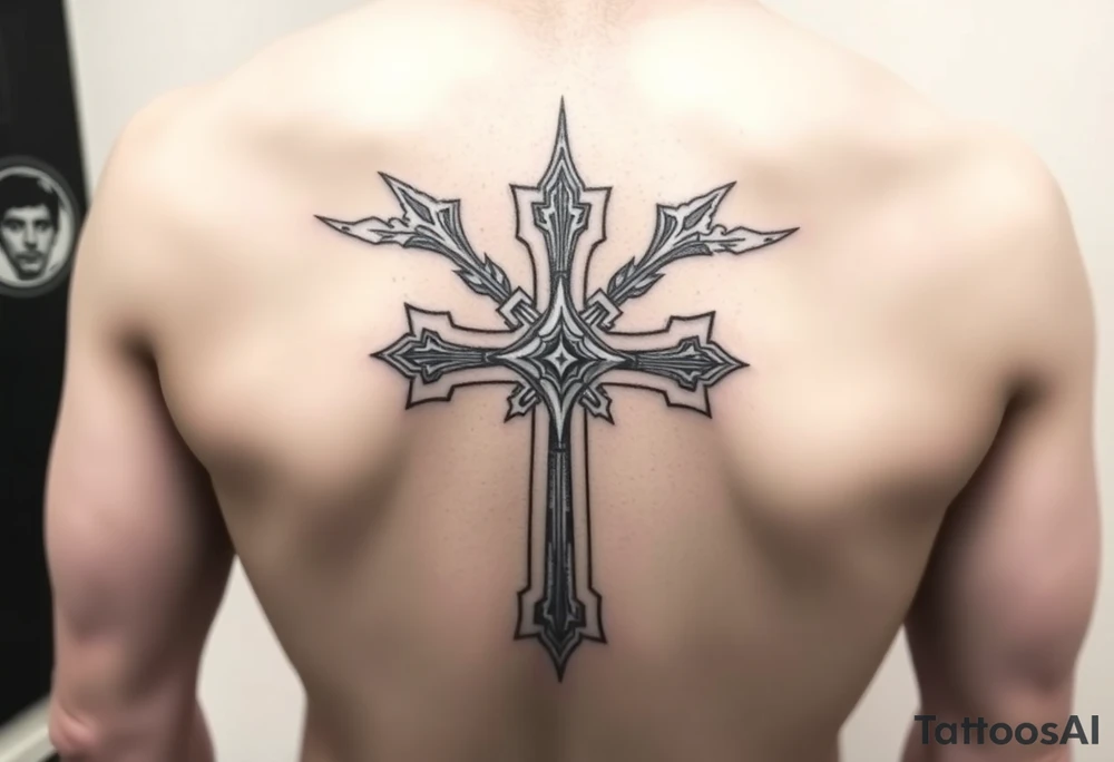 Leviathan cross tattoo idea