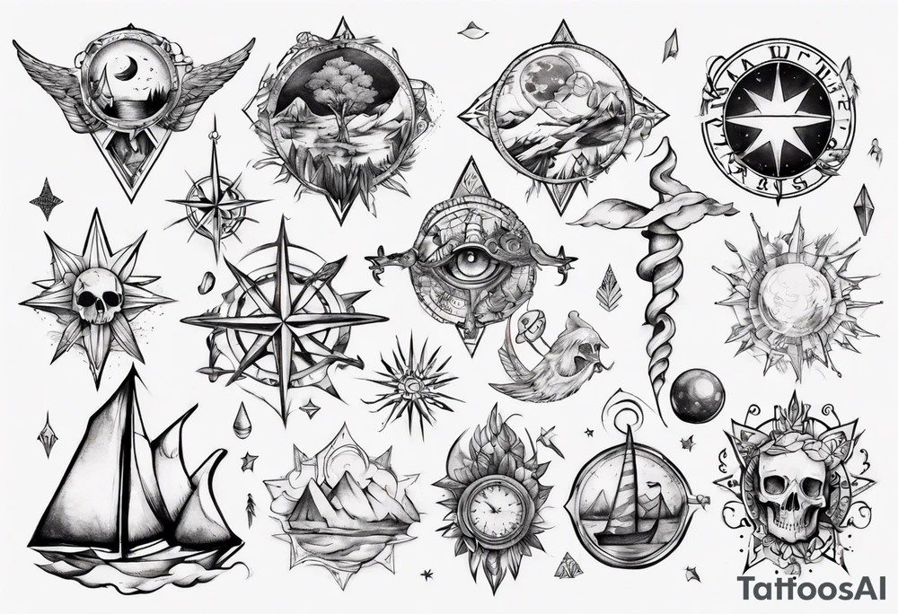 Wanderlust tattoo idea