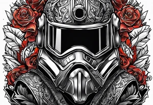 Welding helmet tattoo idea