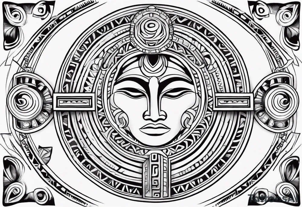  Taino symbol tattoo idea | TattoosAI