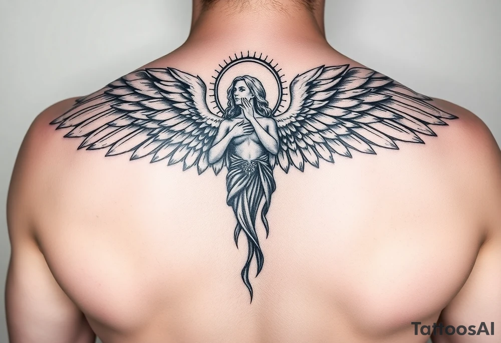 Powerful archangel, seraphim, biblically accurate tattoo idea Powerful archangel, seraphim, biblically accurate tattoo idea
