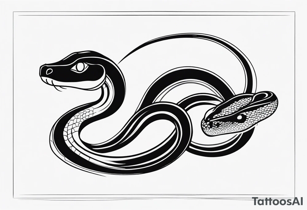 snake tattoo idea