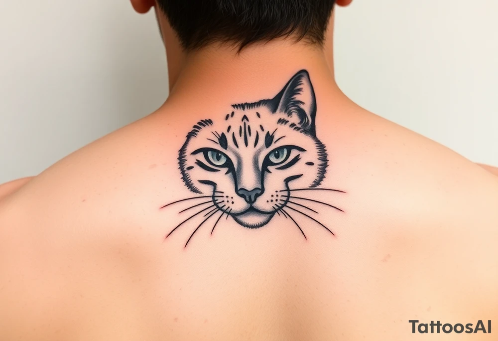 Black Cat tattoo idea