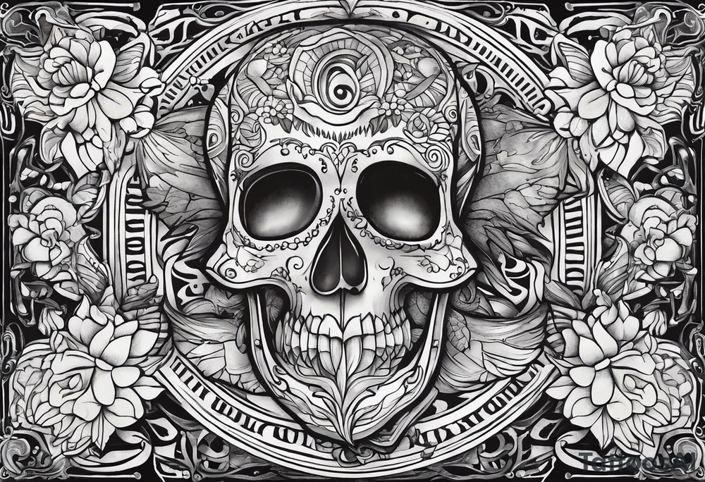 antique shop tattoo idea