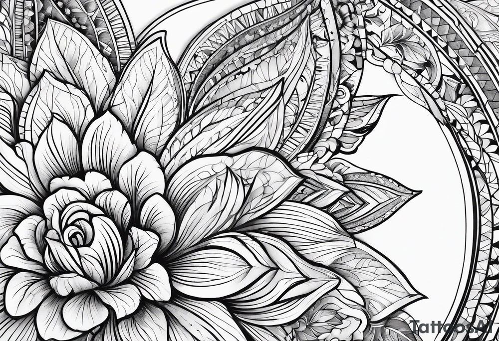 Lines tattoo idea