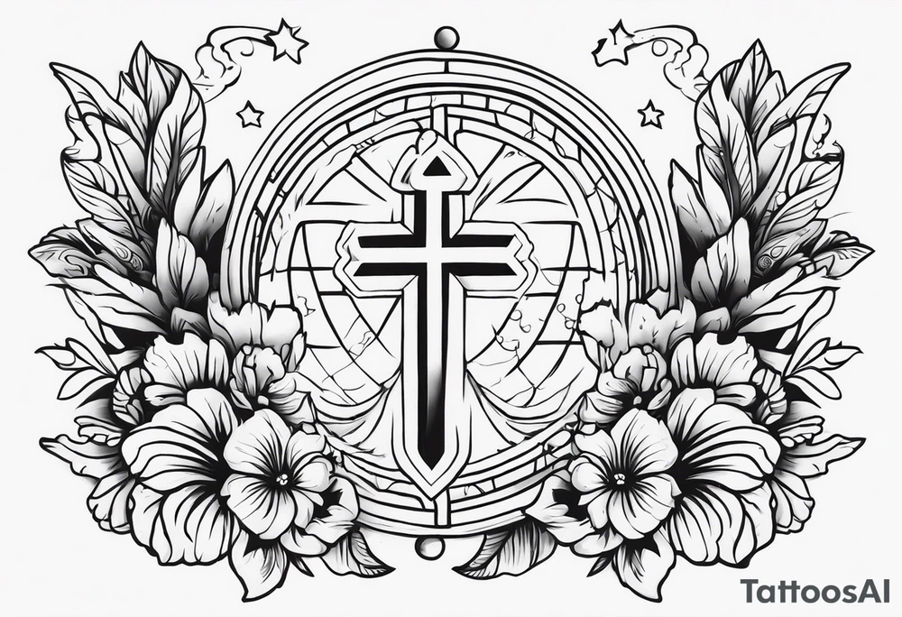 Blessed and highly favored tattoo idea