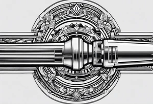 starwars light saber tattoo idea