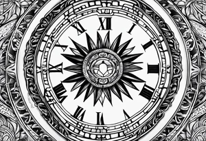 January 15 2022 in Roman numerals tattoo idea