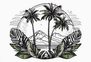 quindio wax palm tattoo idea