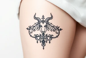 Tarot, the lovers, zodiac, Taurus ,witchy, Norse ,viking, hecate tattoo idea