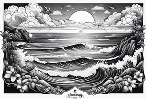 Heavenly Beach View
Beer in Hand tattoo idea