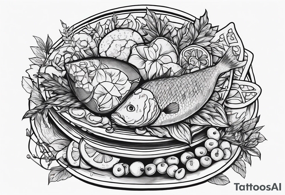 Gluttony tattoo idea