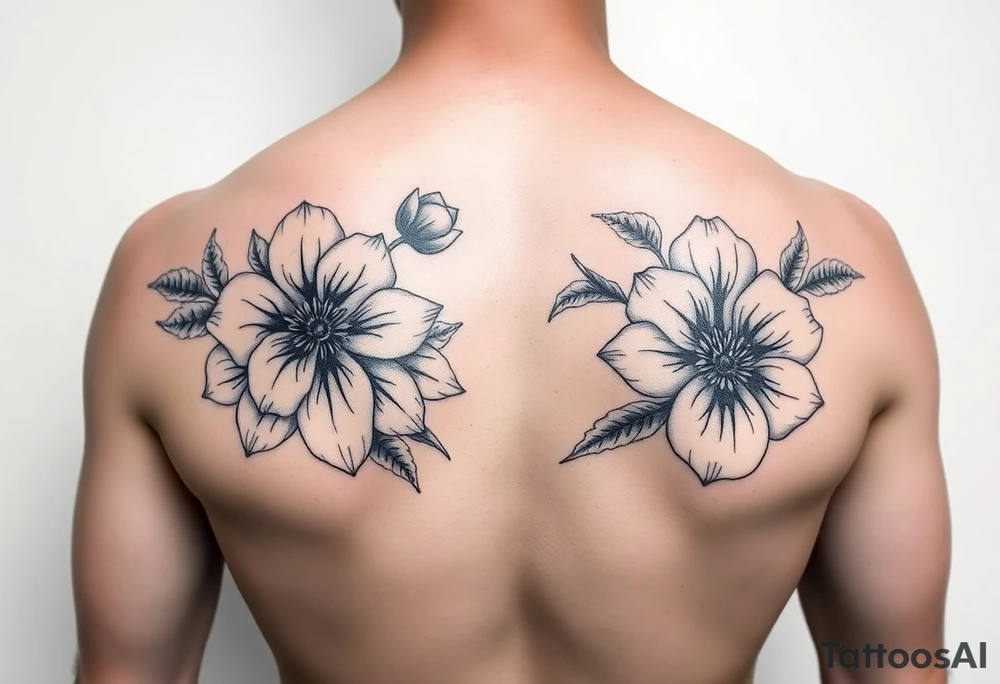 flowers tattoo idea