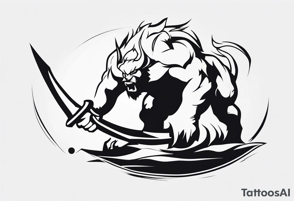Goliath tattoo idea