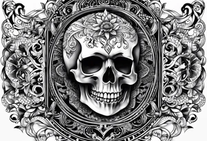 coeur brisé à l'infini tattoo idea
