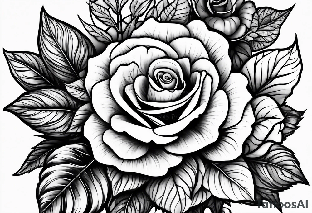 Ivy Rose tattoo idea