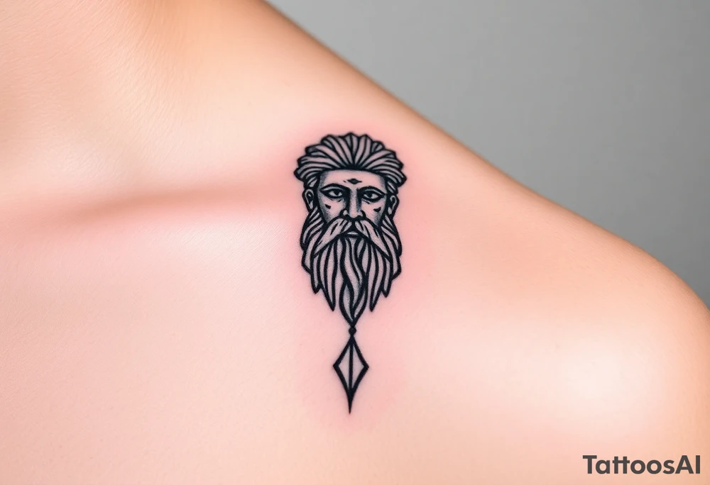 greek god tattoo idea