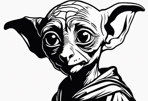 Dobby from harry potter tattoo idea