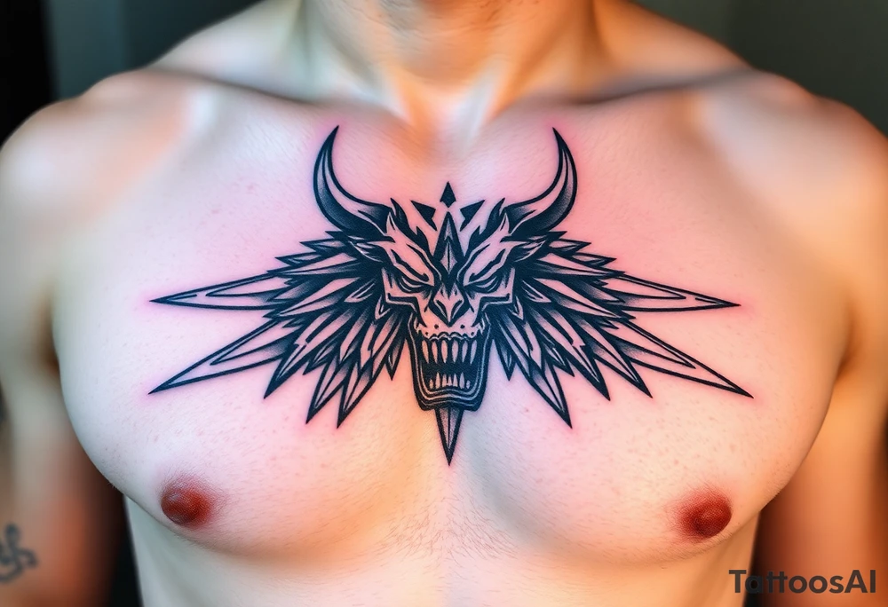 Левиафан в Хтоническом стиле tattoo idea