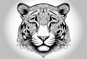 Jaguar tattoo idea