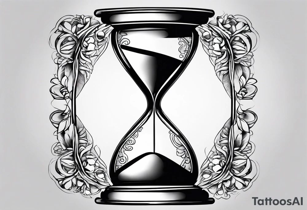 Hourglass tattoo idea