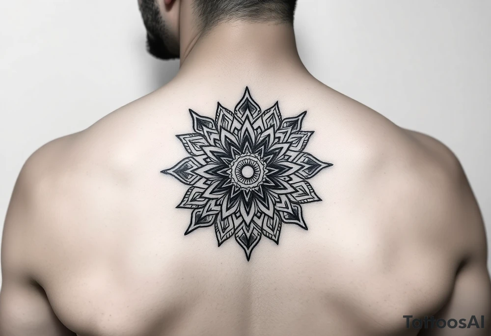 mandala tattoo idea
