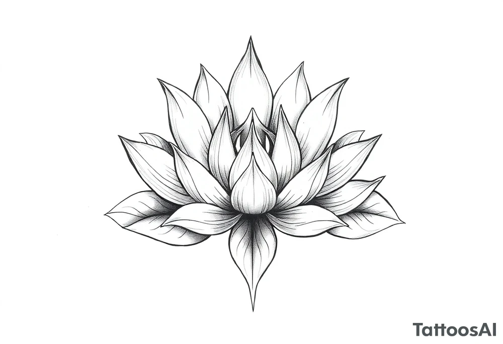 Water lily, earth, air, water, wiccan tattoo idea