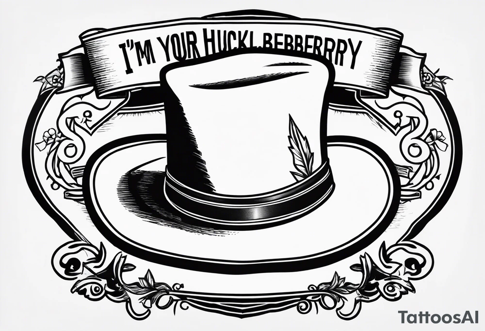 I’m your huckleberry tattoo idea