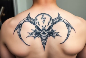 Spooky jackolanturn evil tattoo idea