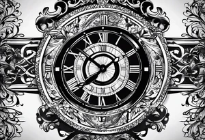 Écriture : no need to run after the time tattoo idea