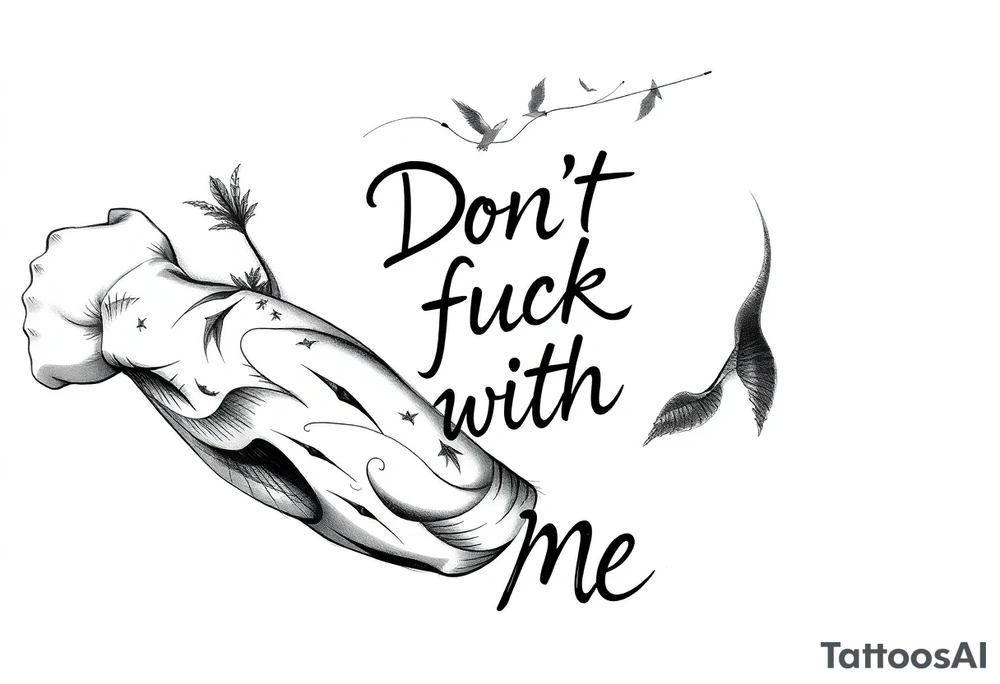 Don’t fuck with me tattoo idea