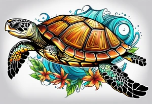 seaturtle tattoo idea