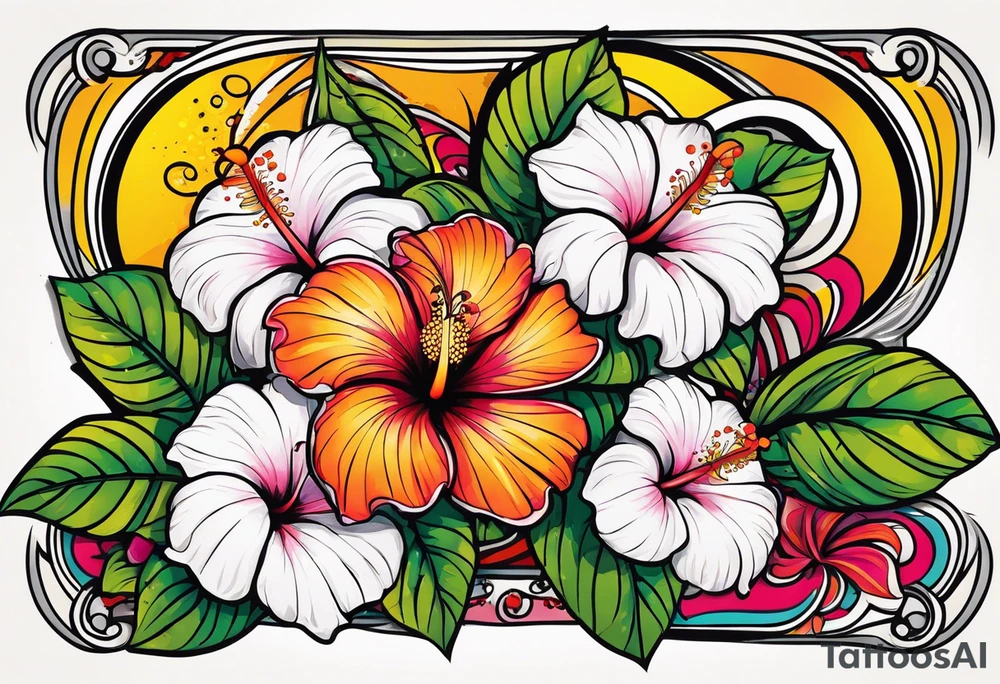 Hibisco tattoo idea