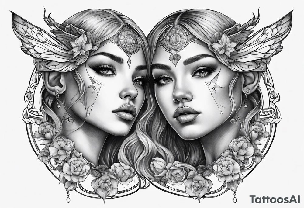 Gemini zodiac tattoo tattoo idea