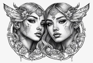 Gemini zodiac tattoo tattoo idea