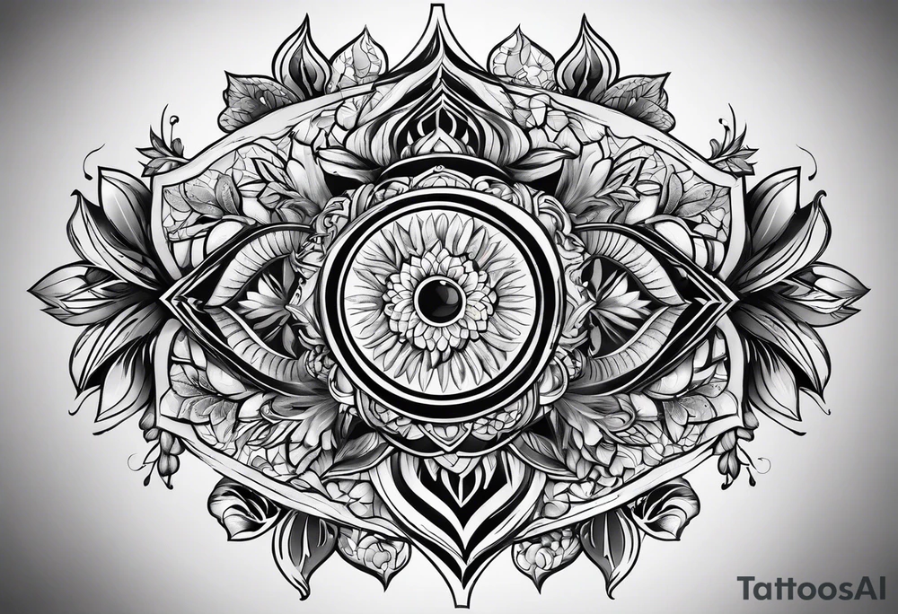 Illuison tattoo idea