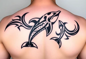 dolphin tattoo idea