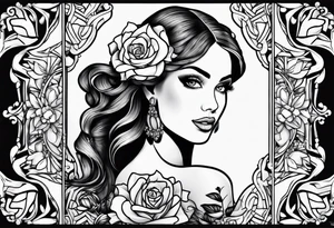 My girls name Imogen tattoo idea