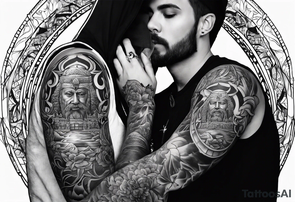 I WANT TO DO A MEMORIAL TATTO FOR MY FATHER tattoo idea