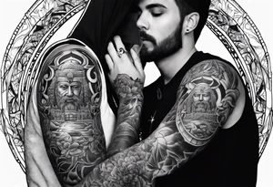 I WANT TO DO A MEMORIAL TATTO FOR MY FATHER tattoo idea