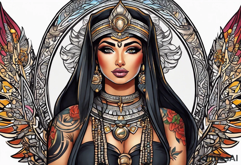 Isis Goddess Tattoo I tattoo idea