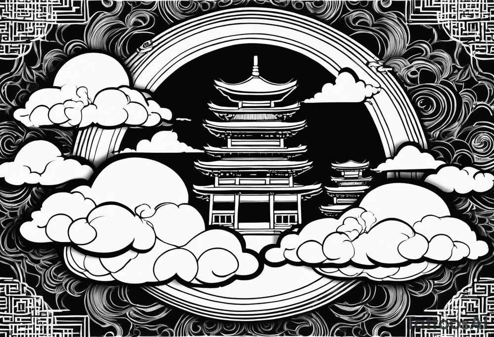 cloud, nohmask, tattoo idea