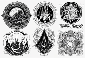 electric.mordor tattoo idea