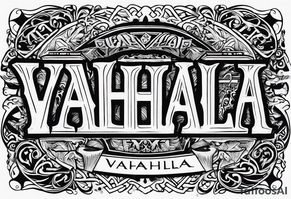 Valhalla tattoo idea