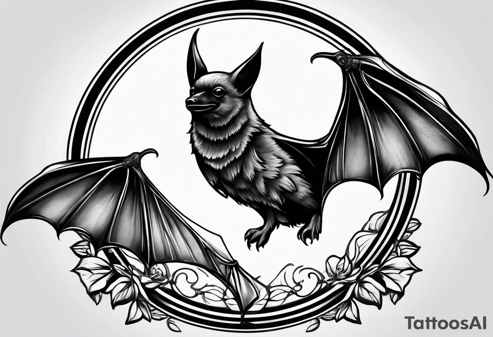 Bats tattoo tattoo idea