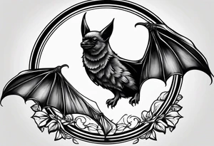 Bats tattoo tattoo idea